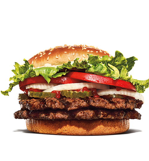 KING DOUBLE BURGER